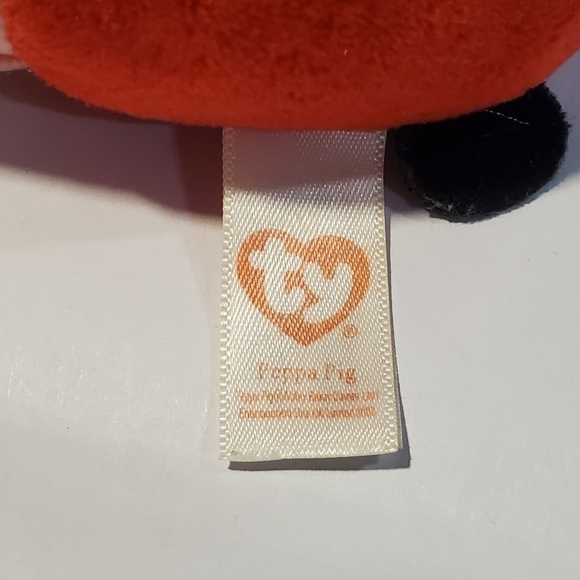 Peppa Pig 4.5" Teenie TY 2003 plush stuffed animal stocking stuffer cuddle toy - Picture 8 of 8